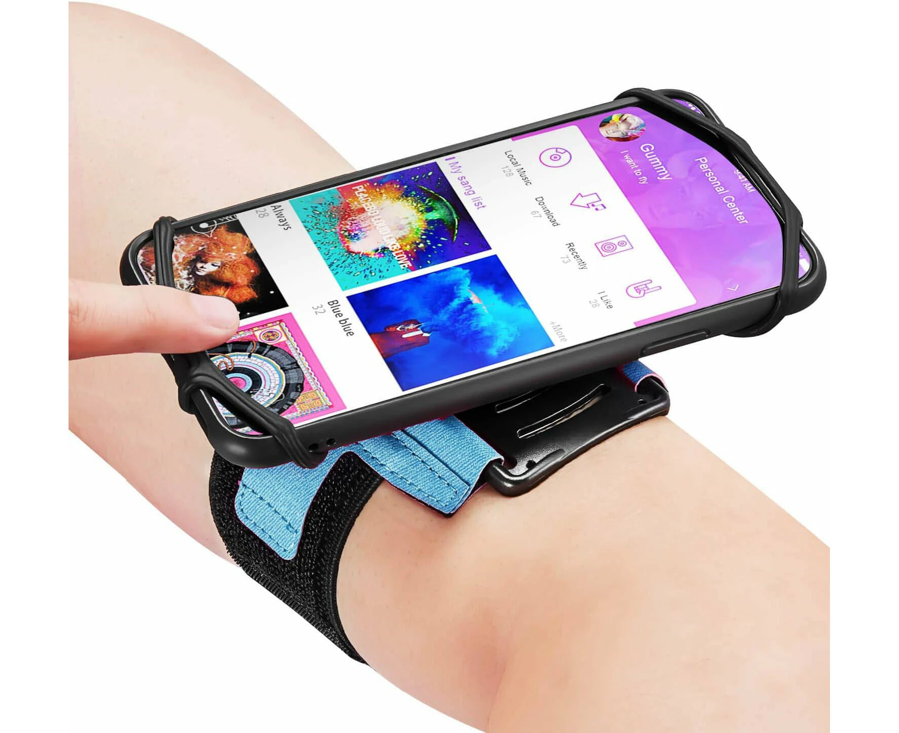 Cell Phone Holder Arm band Phone Holder For Running Cycling Exercise Workout