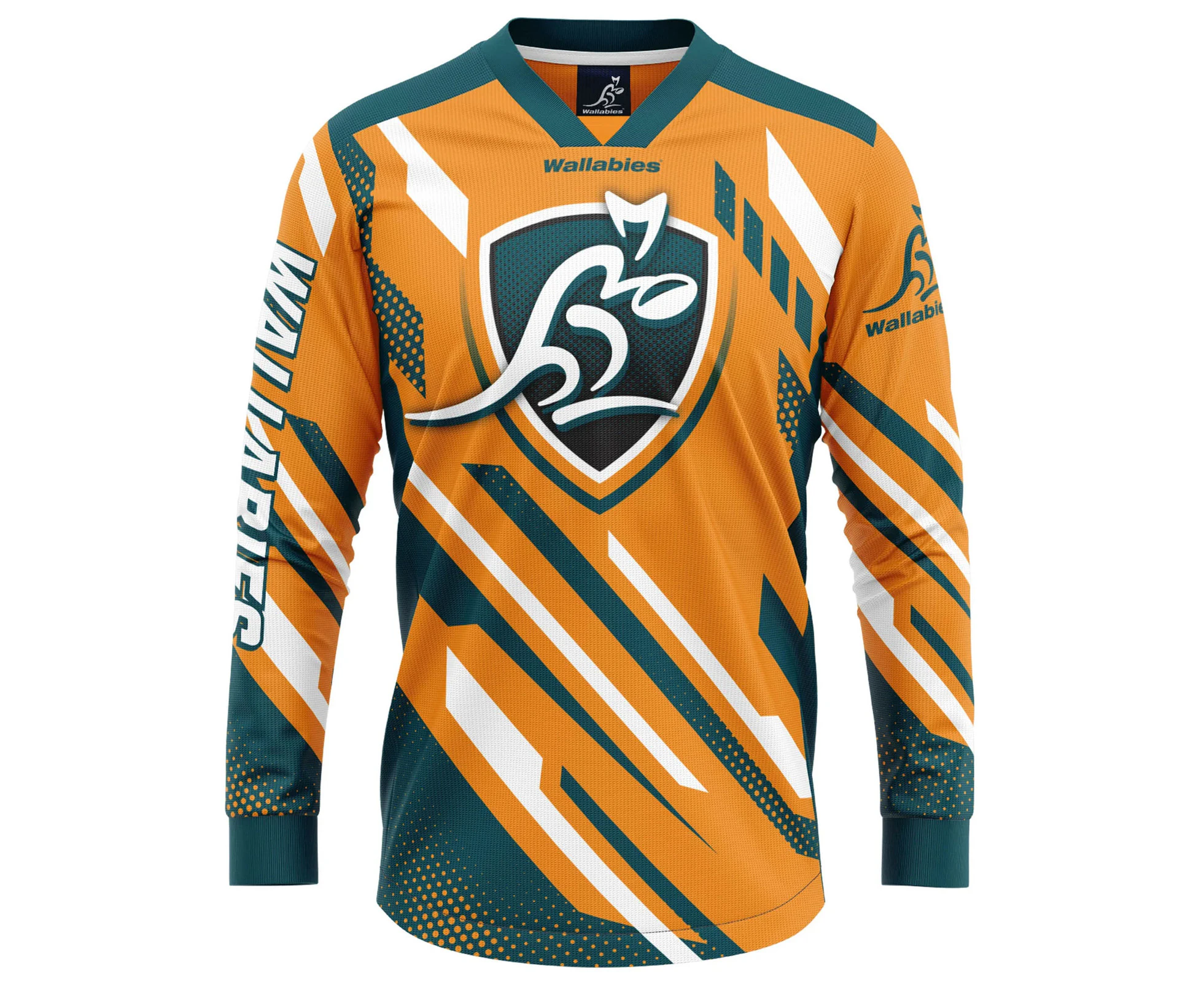 Australian Wallabies ARU Ashtabula Blitz MX Jersey Kids Sizes 6-14!