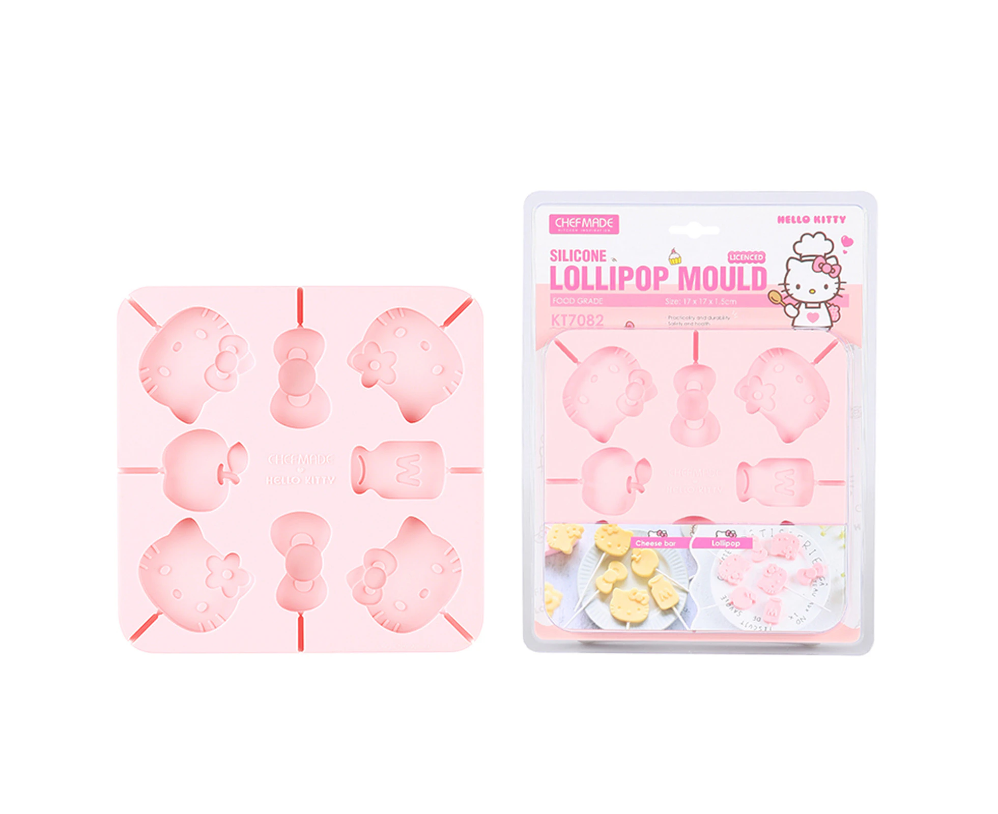 Chefmade x Sanrio Hello Kitty Silicone Lollipop Mould