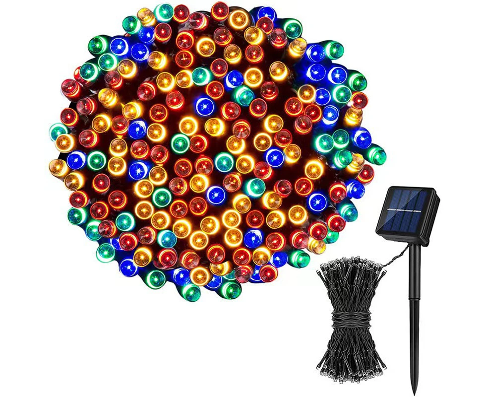 Multi colour Solar Fairy String Lights 200 LED