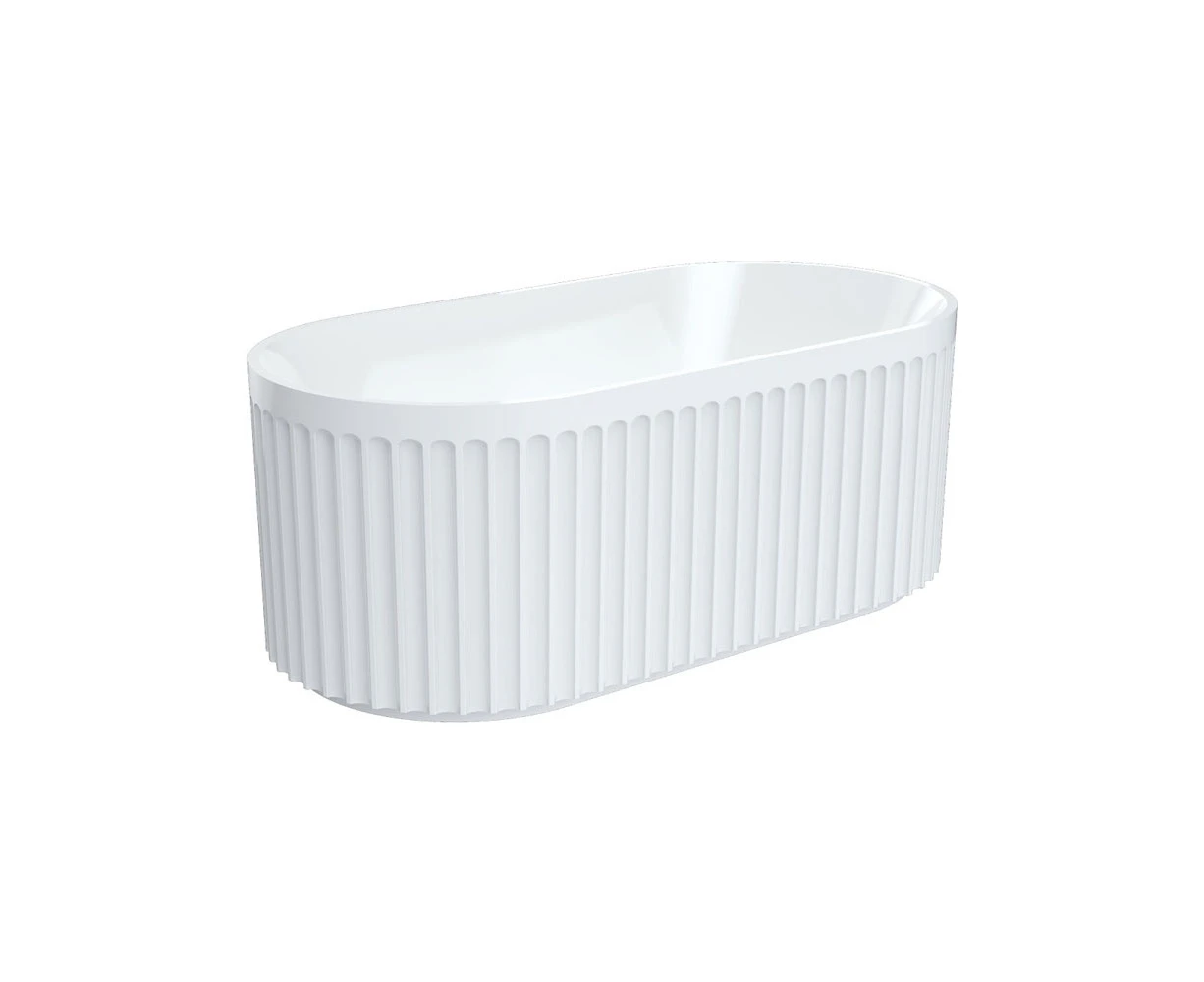 Fienza Eleanor Freestanding 1500mm Bath Acrylic White FR711-1500