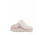 AUSTRALIAN SHEPHERD(R) UGG Slippers Kids Australian Sheepskin Wool Muffin - Pink