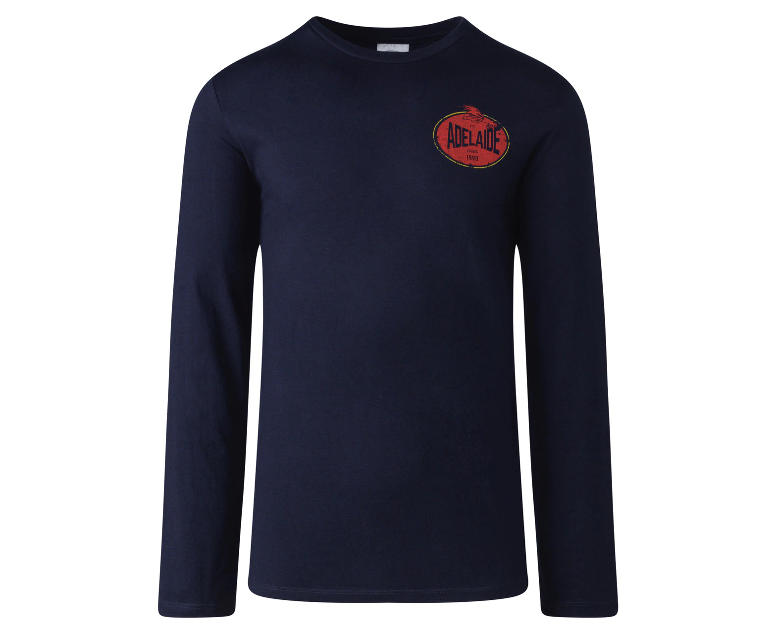 Adelaide Crows Mens Supporter Long Sleeve Tee