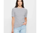 Target Australian Cotton Rib Layer T-Shirt