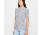 Target Australian Cotton Rib Layer T-Shirt