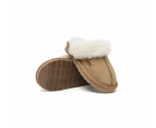 AUSTRALIAN SHEPHERD(R) UGG Slippers Kids Australian Sheepskin Wool Muffin - Chestnut