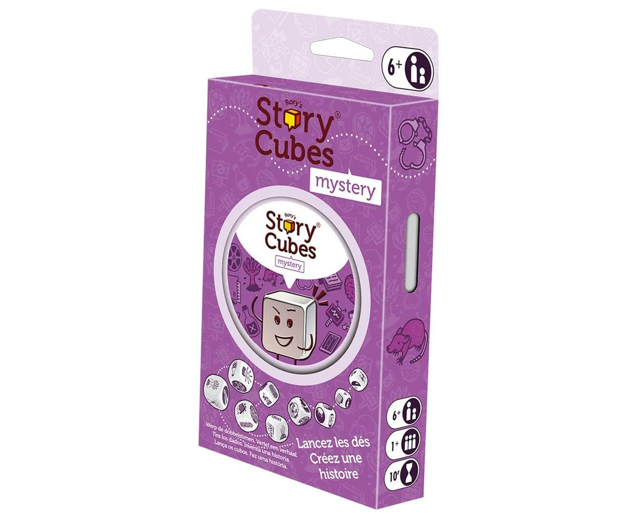 Zygomatic | Story Cubes: Mystery | Dice Game for Storytelling | Creativity | From 6 years old | From 1 Player | 10 Minutes Per Game | Multilanguage