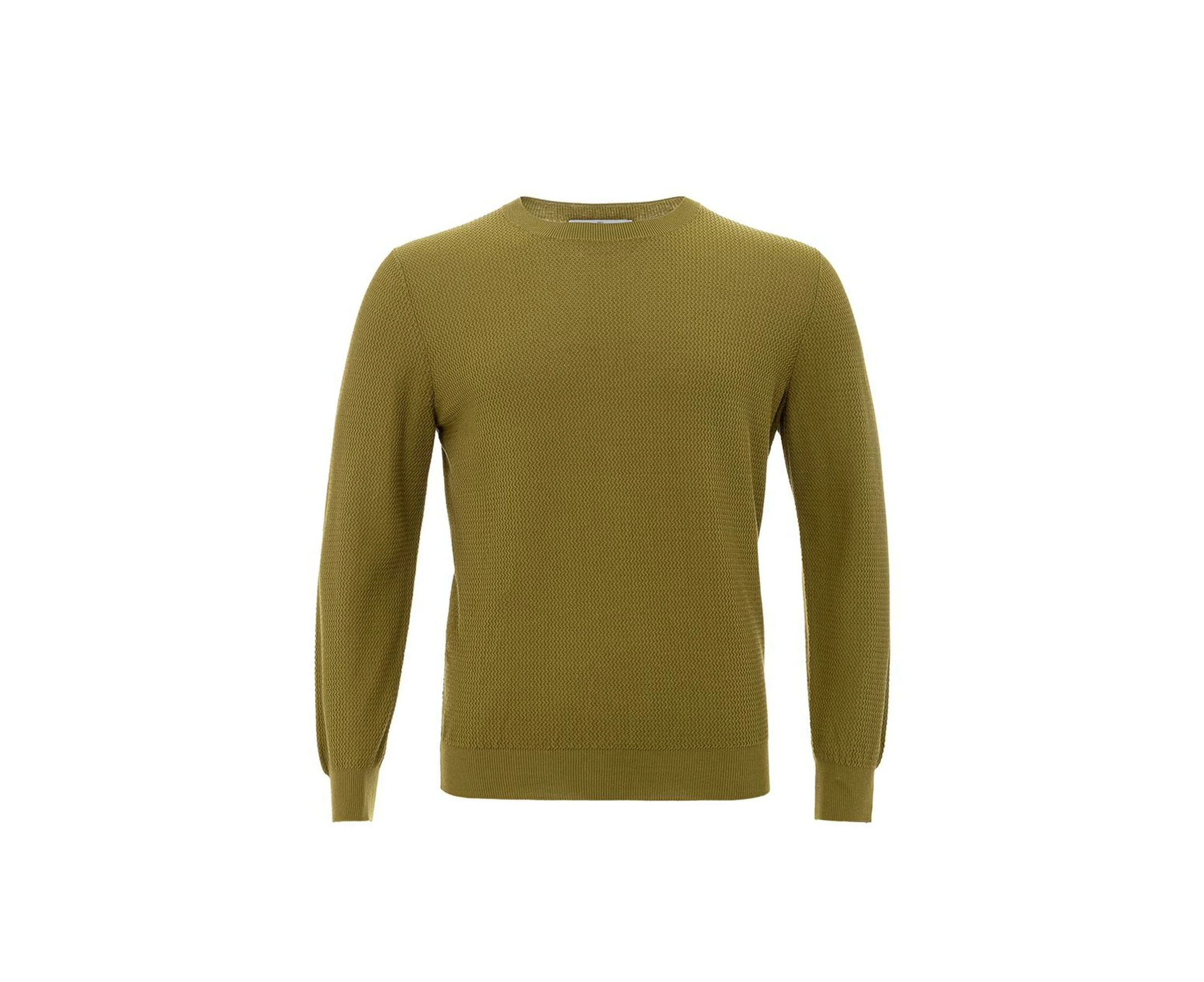 Elegant Cotton Sweater with Superior Italian Craftsmanship