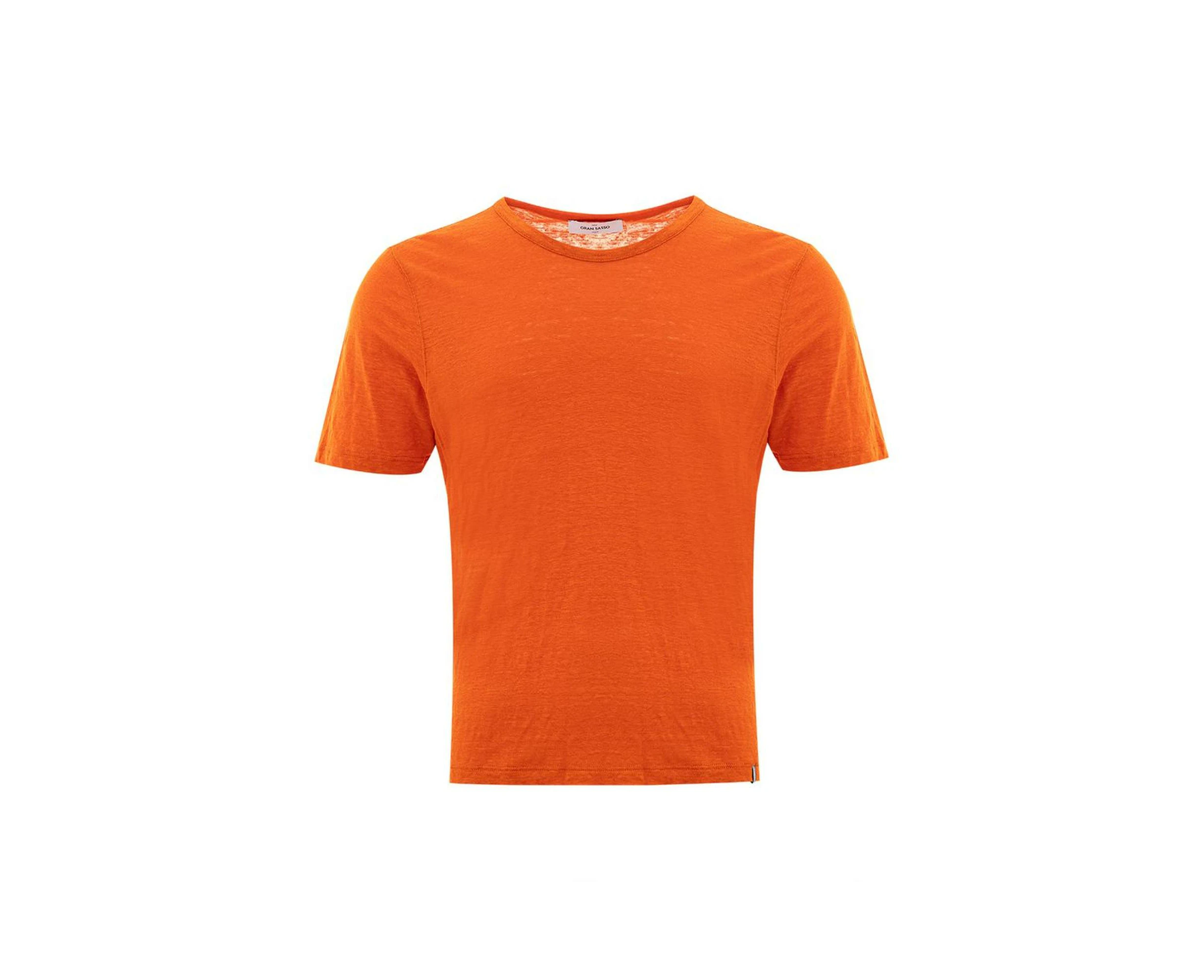 Sophisticated Italian Linen T-Shirt in Vibrant