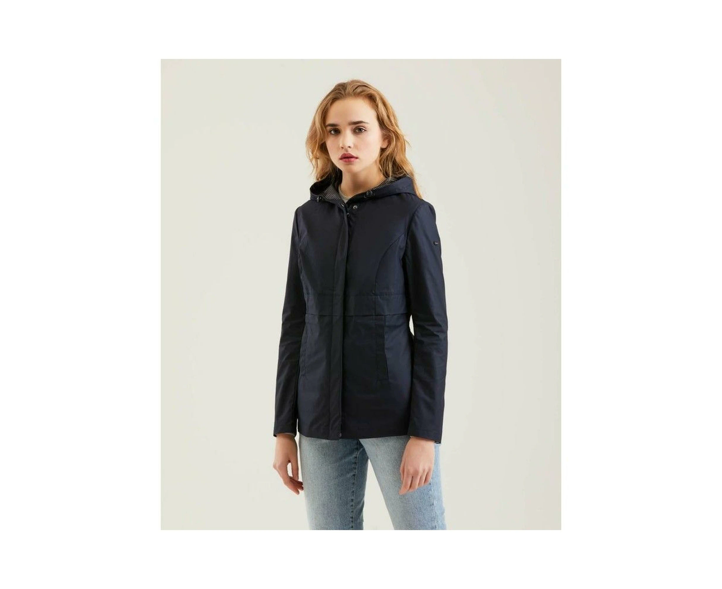 Polyester Zip Button Jacket