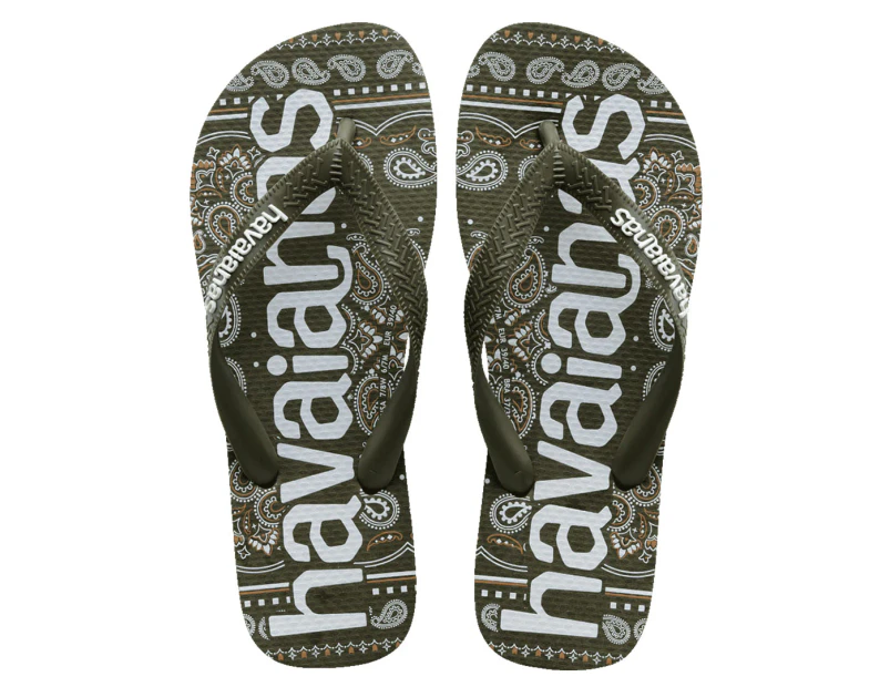 Havianas Men's Top Logomania Thongs - Fashion Green