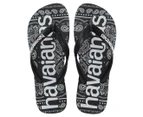 Havianas Men's Top Logomania Thongs - Fashion Black