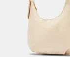 Tony Bianco Mat Hobo Shoulder Bag - Parchment