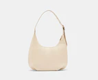 Tony Bianco Mat Hobo Shoulder Bag - Parchment