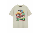 Hot Wheels Boys Short Sleeved T-Shirt (Beige)