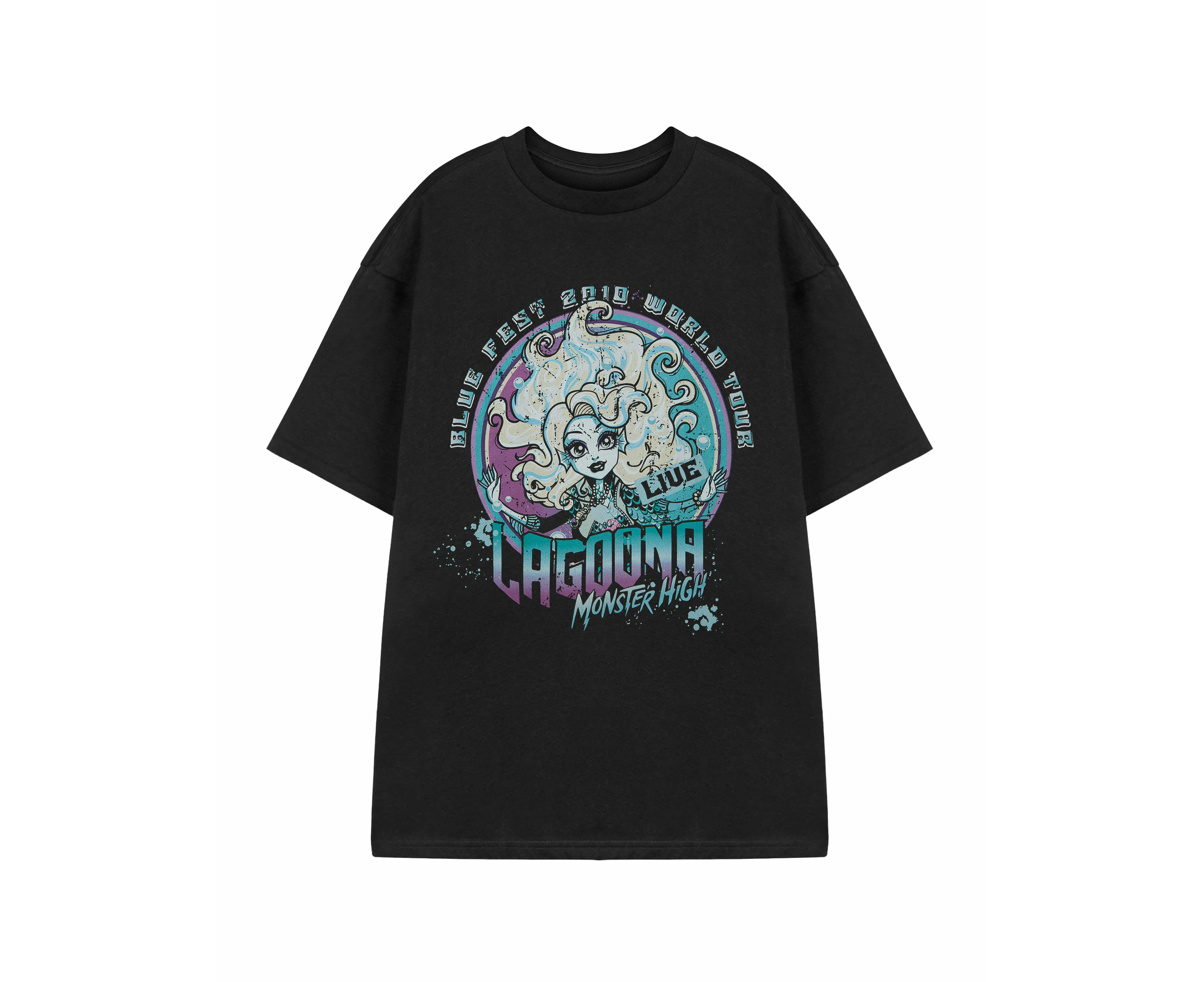 Monster High Womens Short Sleeved T-Shirt (Black)