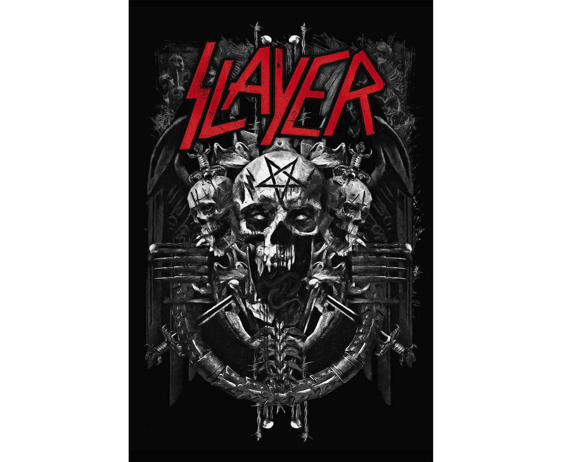 Slayer Textile Poster: Demonic