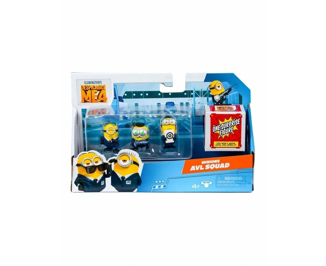 Despicable Me 4 Mini Mayhem 4 Pack Assortment