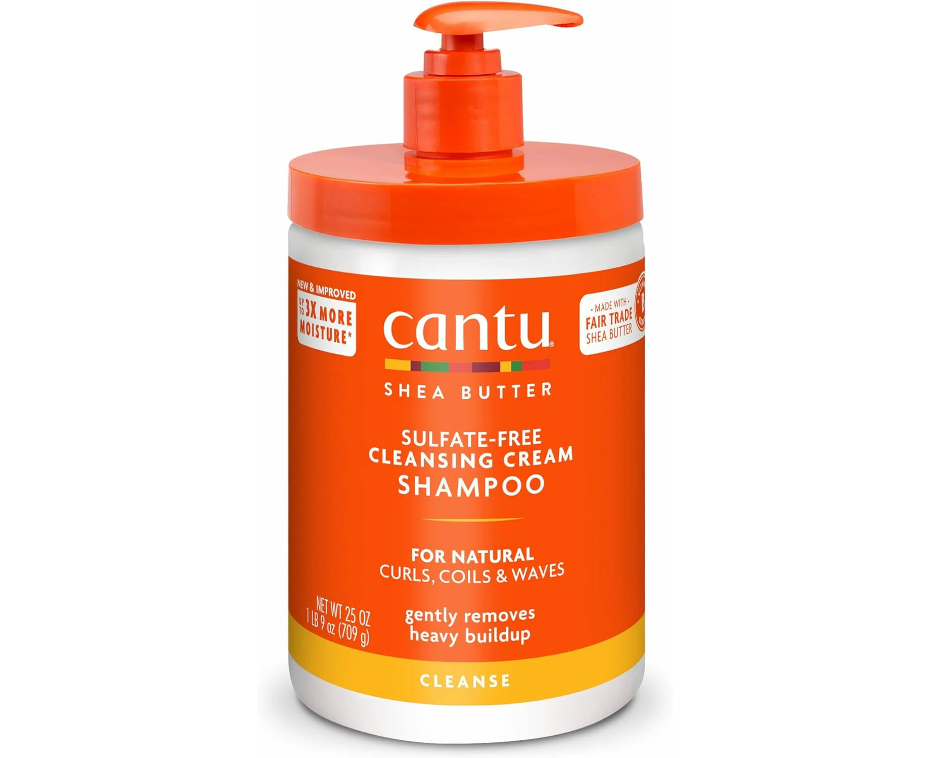 Cantu Sulfate-Free Cleansing Cream Shampoo 709g (25oz)