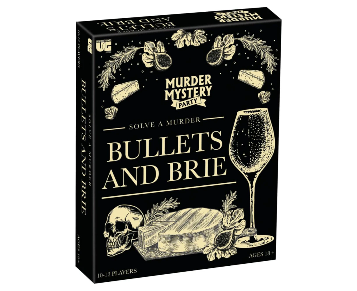 Murder Mystery Party: Bullets and Brie Game