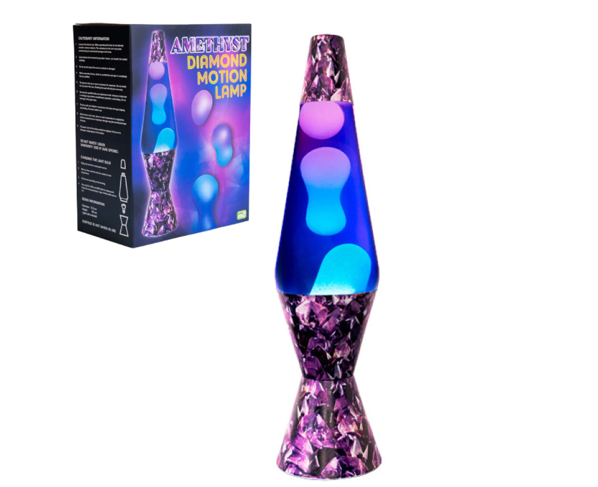 Amethyst Diamond Motion Lamp