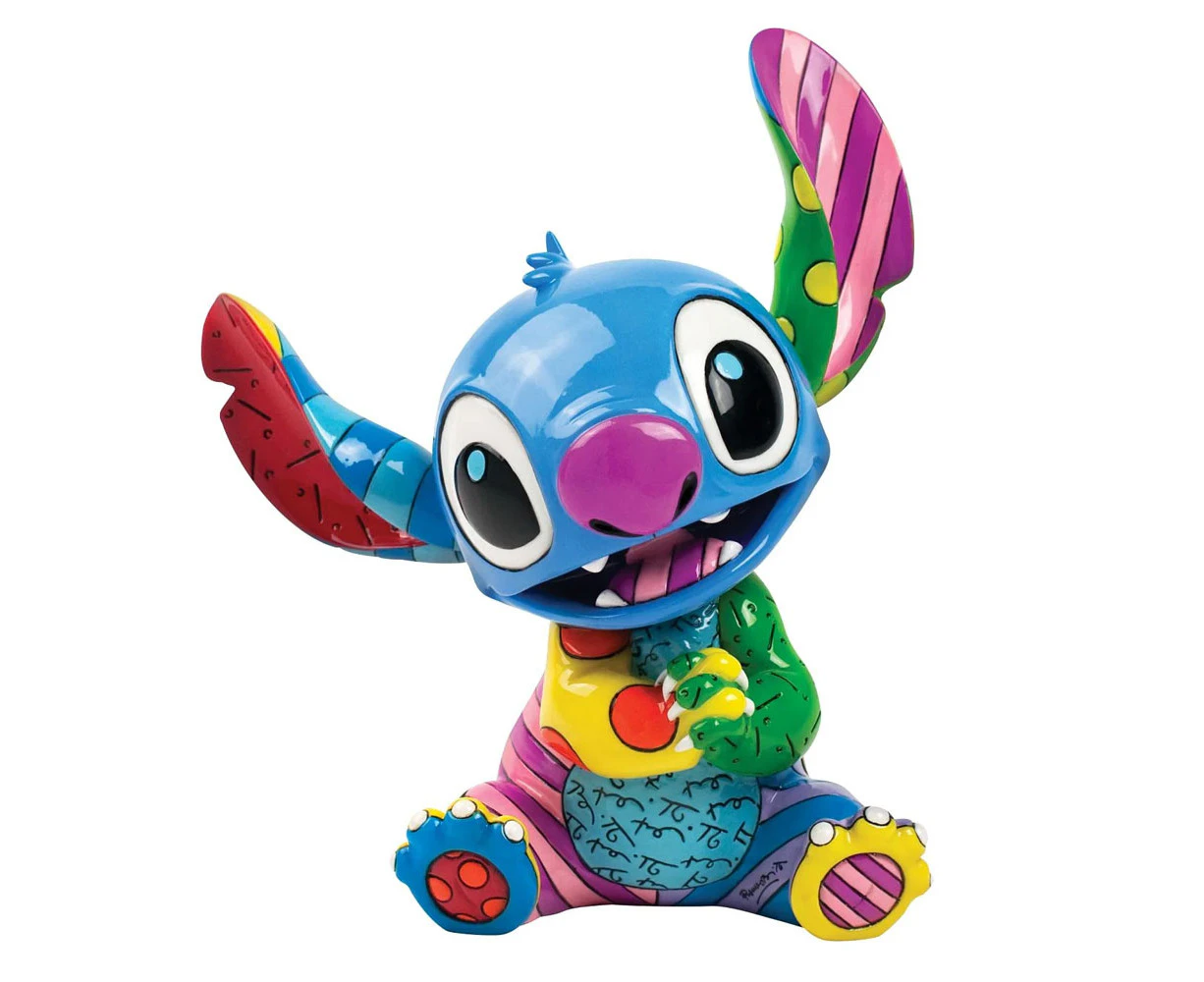 Romero Britto Disney Lilo and Stitch: Stitch 7.6 inch Statue