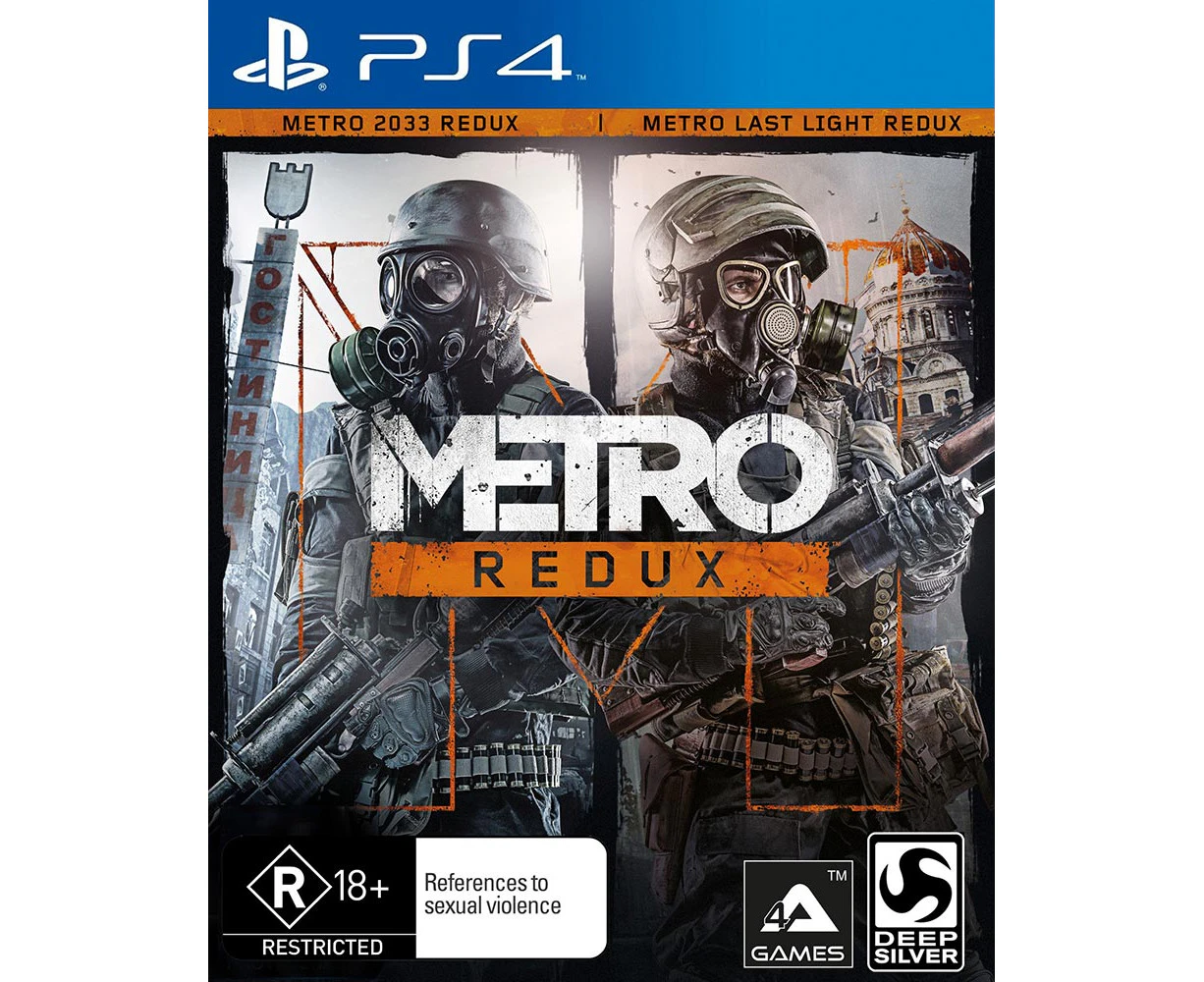 Metro Redux (Metro 2033 Redux + Metro: Last Light Redux) (PS4) - Refurbished Grade B