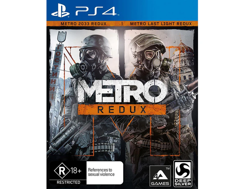 Metro Redux (Metro 2033 Redux + Metro: Last Light Redux) (PS4) - Refurbished Grade B