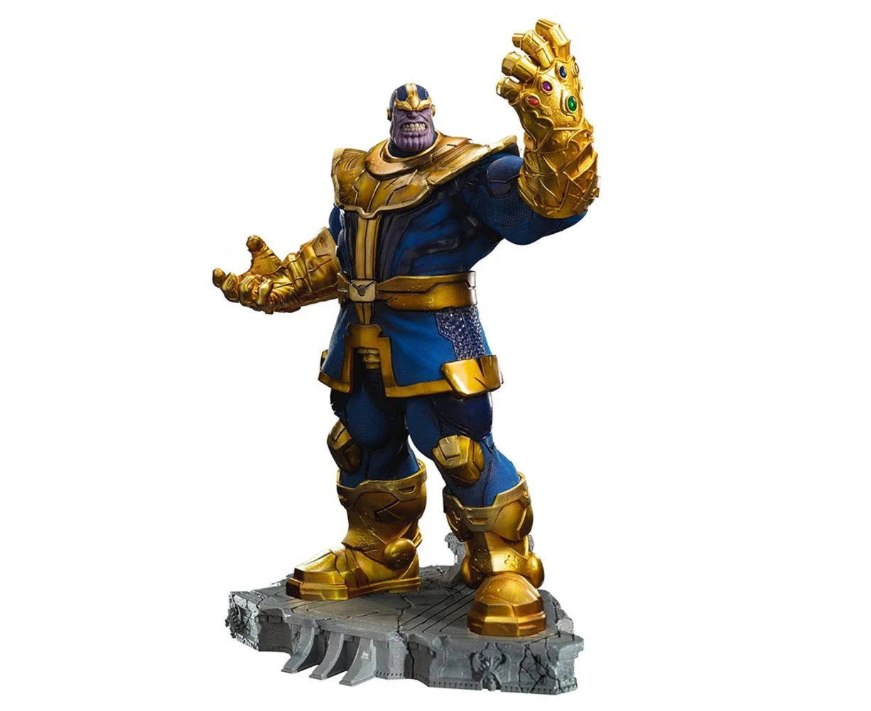 Iron Studios Marvel Comics Thanos Infinity Gauntlet 1:10 Scale Diorama Statue