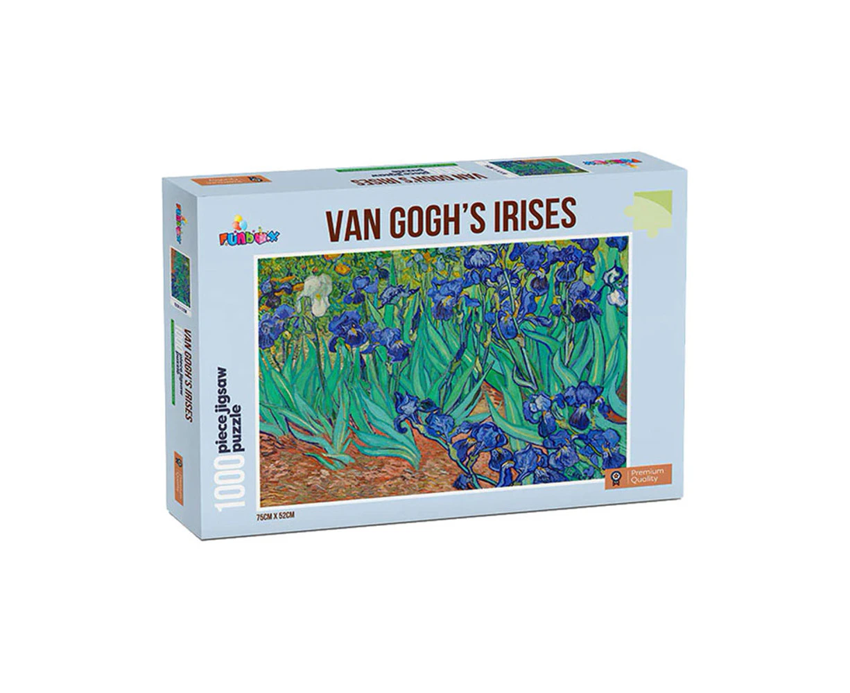 Funbox Van Gogh's Irises 1000 Piece Jigsaw Puzzle