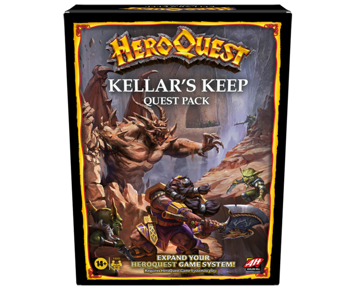 HeroQuest Kellar's Keep Quest Board Game Expansion Pack