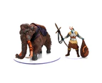 Dungeons and Dragons Icons of the Realms Snowbound Frost Giant on Mammoth Premium Set