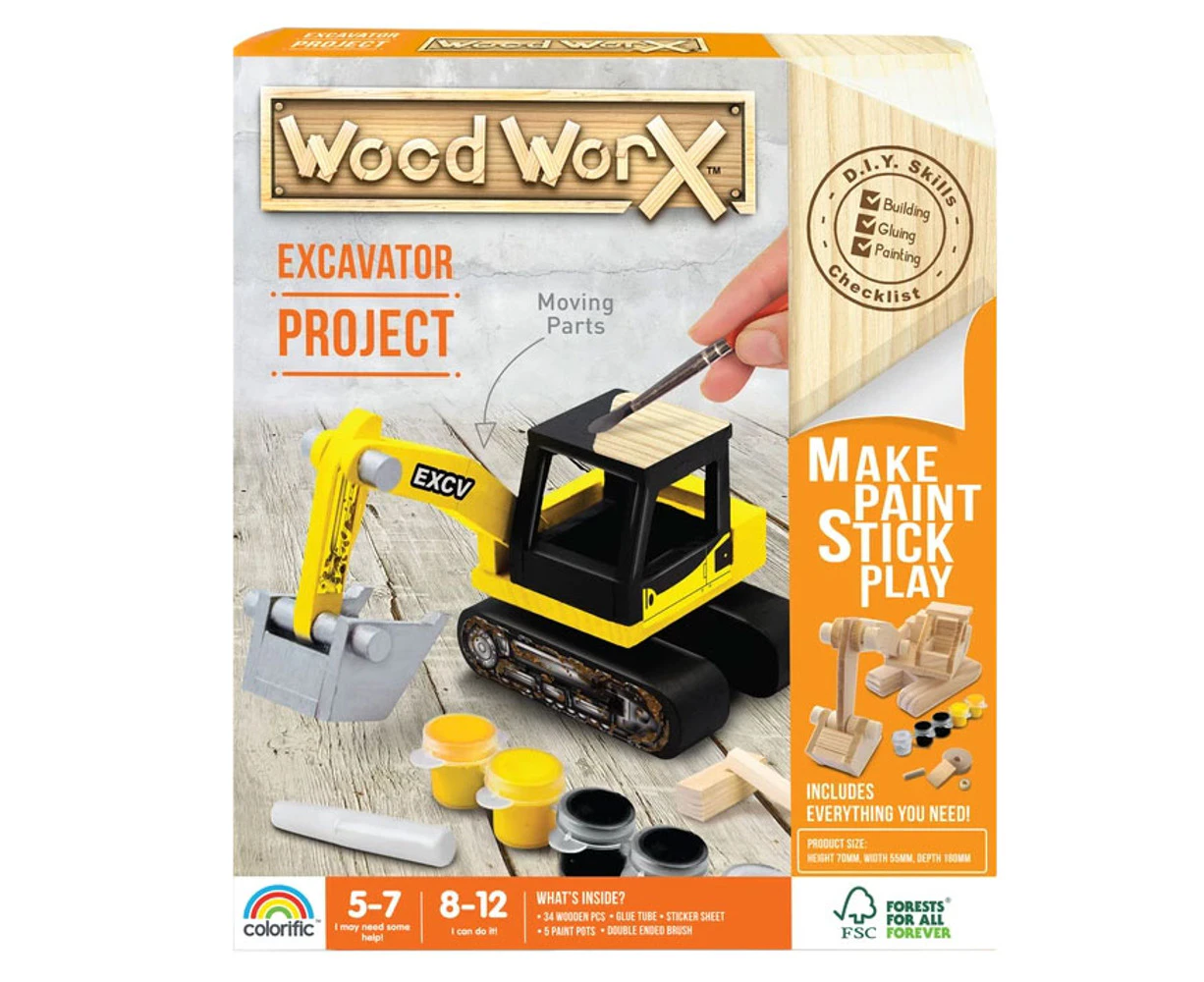 Colorific Wood WorX Classic Excavator