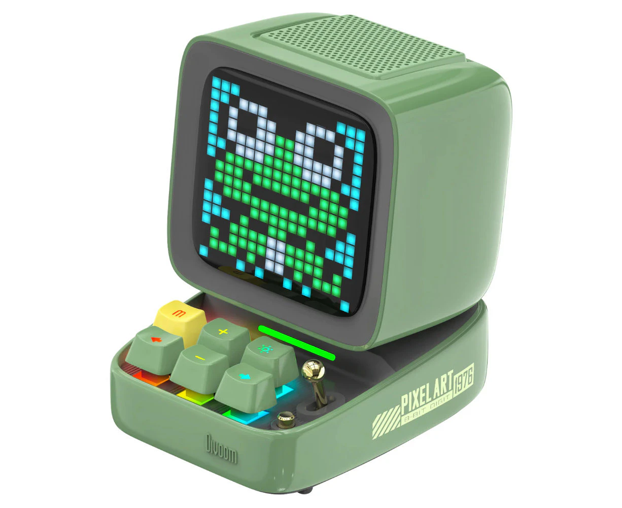 Divoom Ditoo Pro Pixel Art Bluetooth Speaker (Green)