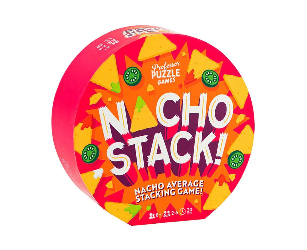 Nacho Stack Cheesy Stacking Card Game