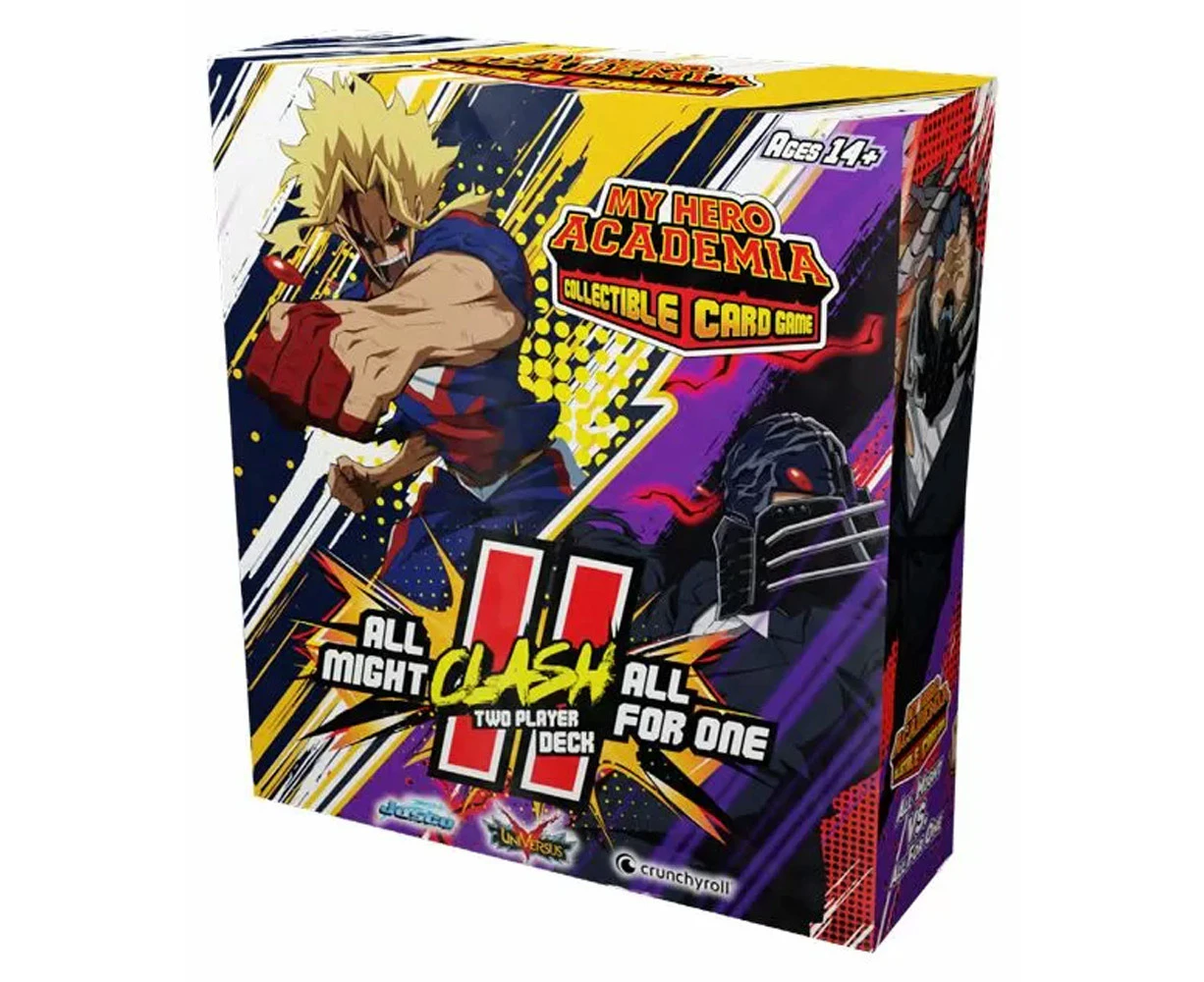 My Hero Academia Collectible Card Game 2 Player Clash Decks Wave 4 League of Villains