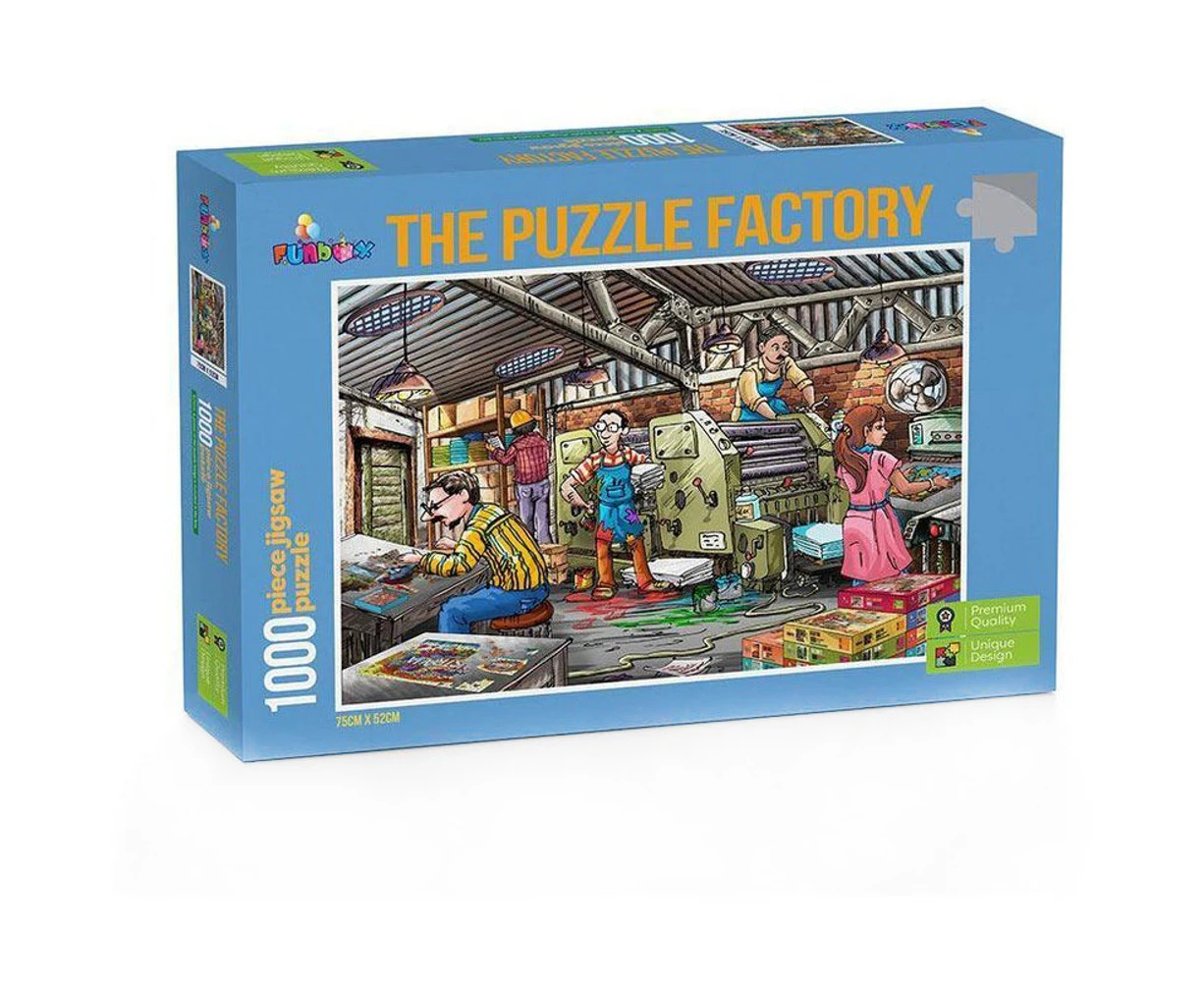 Funbox Puzzles The Puzzle Factory 1000 Pieces Jigsaw Puzzle