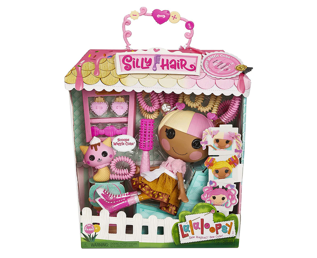 Lalaloopsy Silly Hair Doll Scoops Waffle Cone