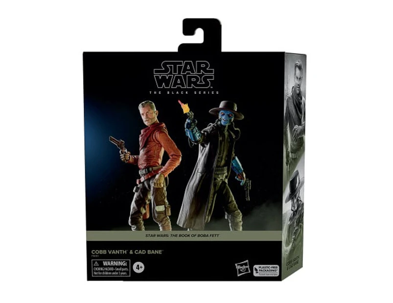 Star Wars The Black Series The Book Of Boba Fett Cobb Vanth And Cad Bane Action Figure