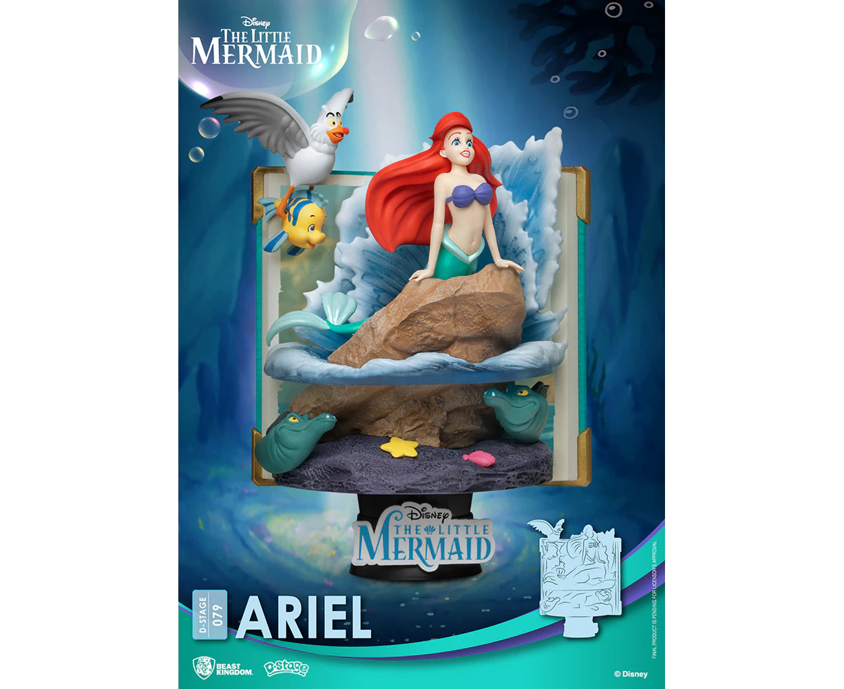 Beast Kingdoms D-Stage Story Book Series The Little Mermaid Ariel 6 inch Statue