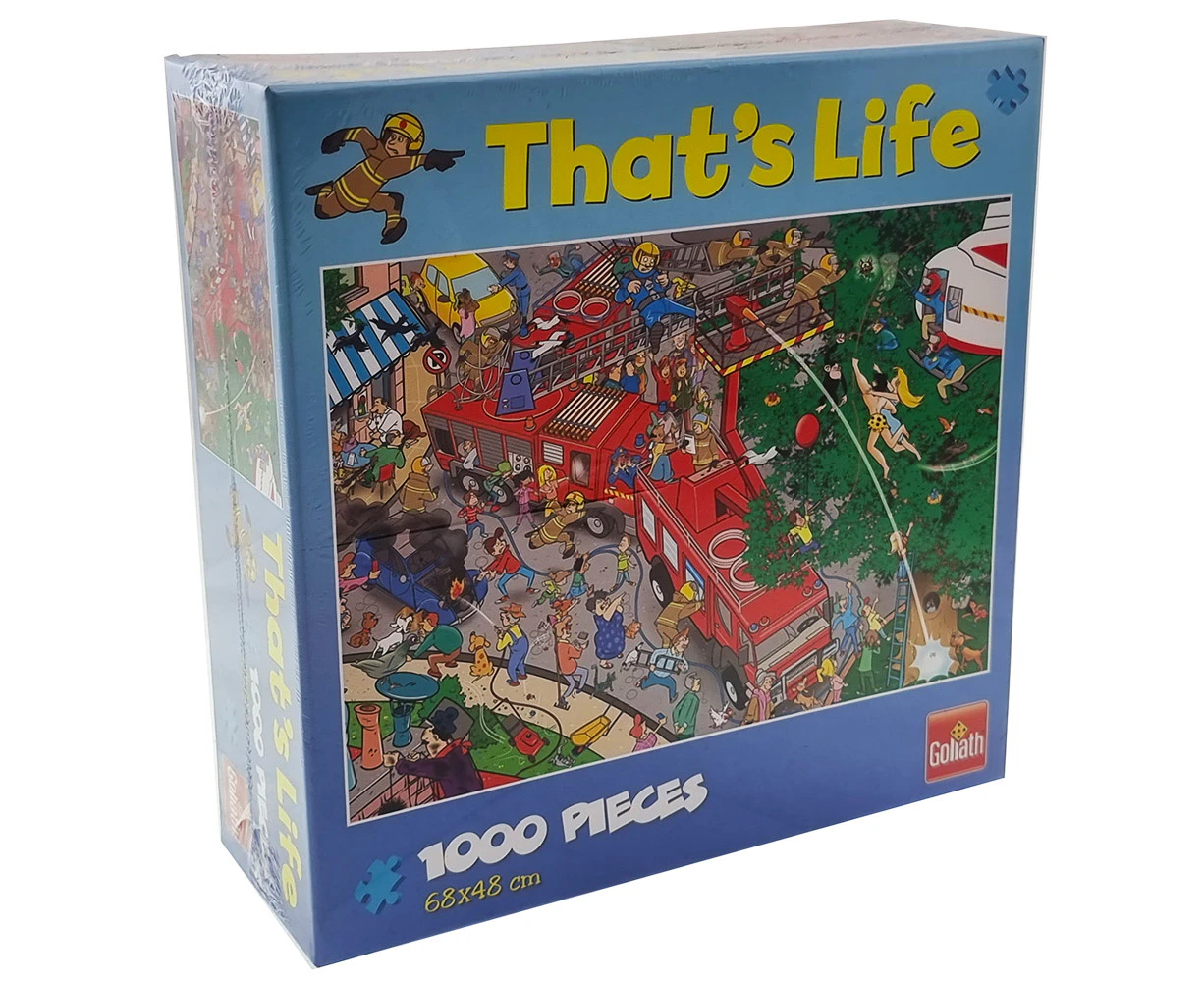 That's Life Fire Brigade 1000 Piece Jigsaw Puzzle