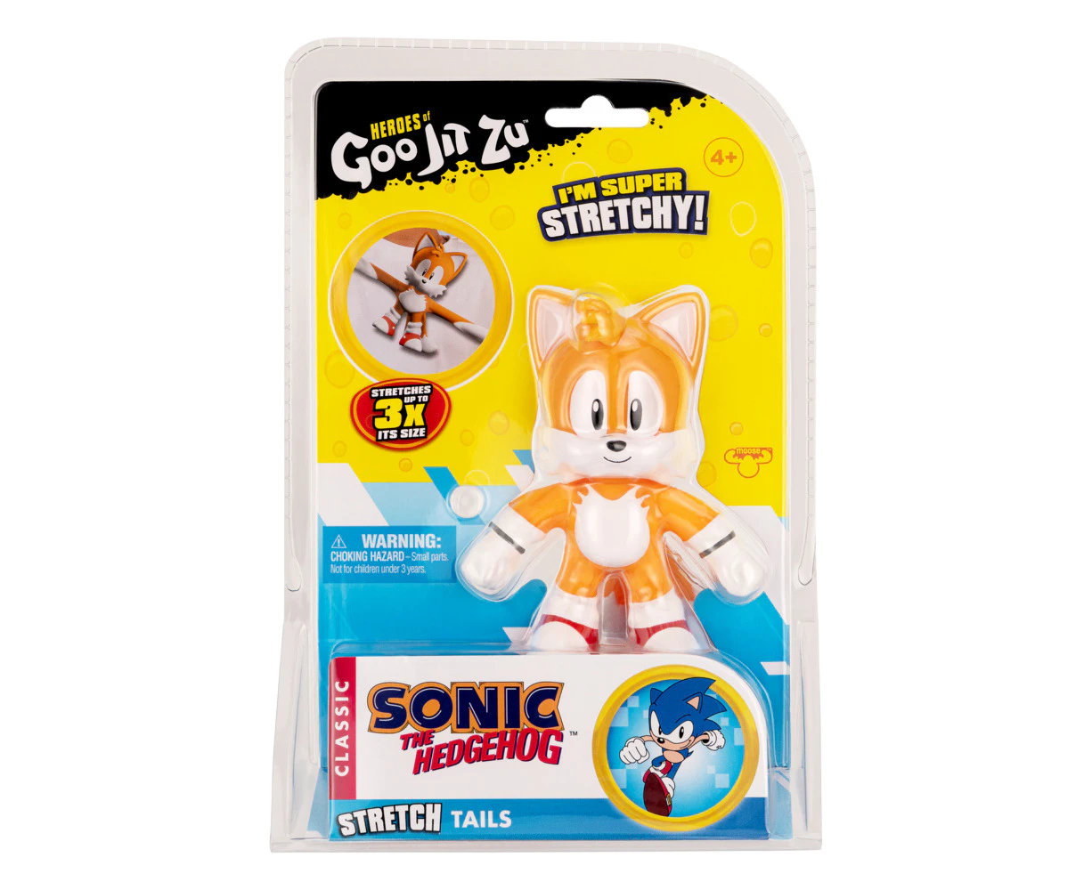 Heroes Of Goo Jit Zu Sonic the Hedgehog Stretch Tails Hero Pack