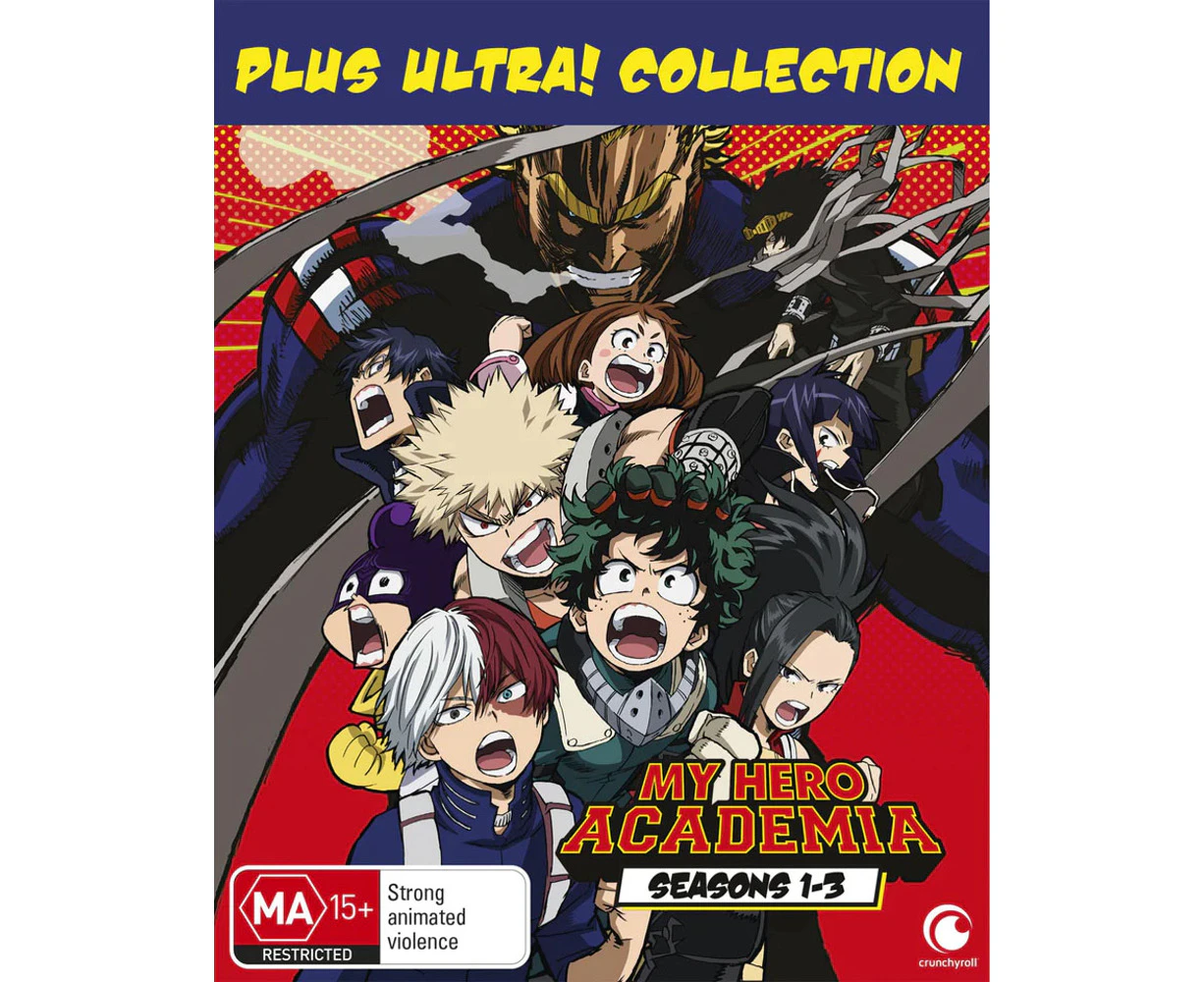 My Hero Academia: Plus Ultra! Collection Seasons 1-3 (Blu-Ray)