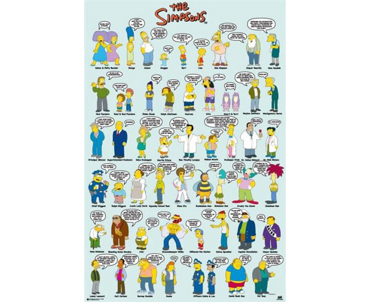 The Simpsons Quotes Poster