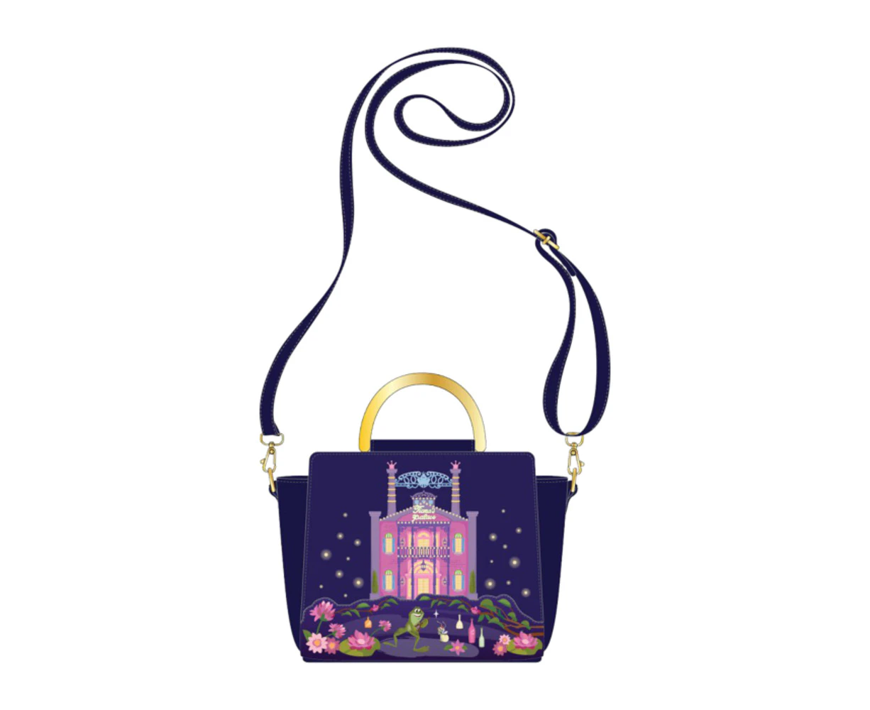 Loungefly The Princess and the Frog Tiana's Palace Crossbody Bag