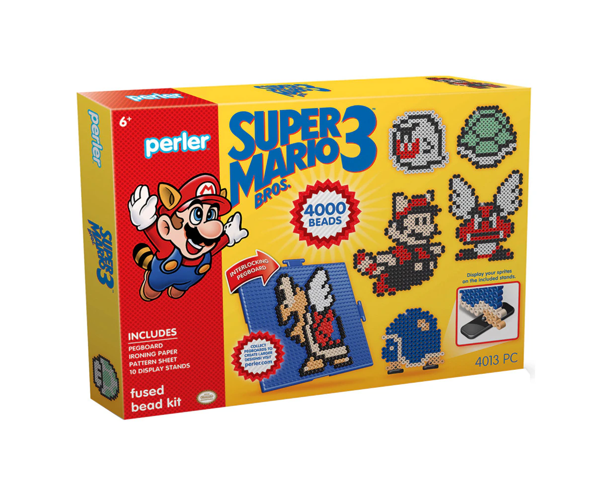 Perler Super Mario Bros 3 Deluxe Fused Bead Kit