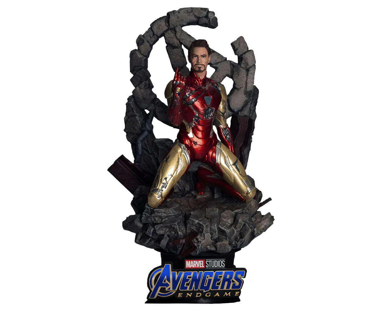 Marvel Beast Kingdom D Stage Avengers Endgame Iron Man MK85 6 inch Statue