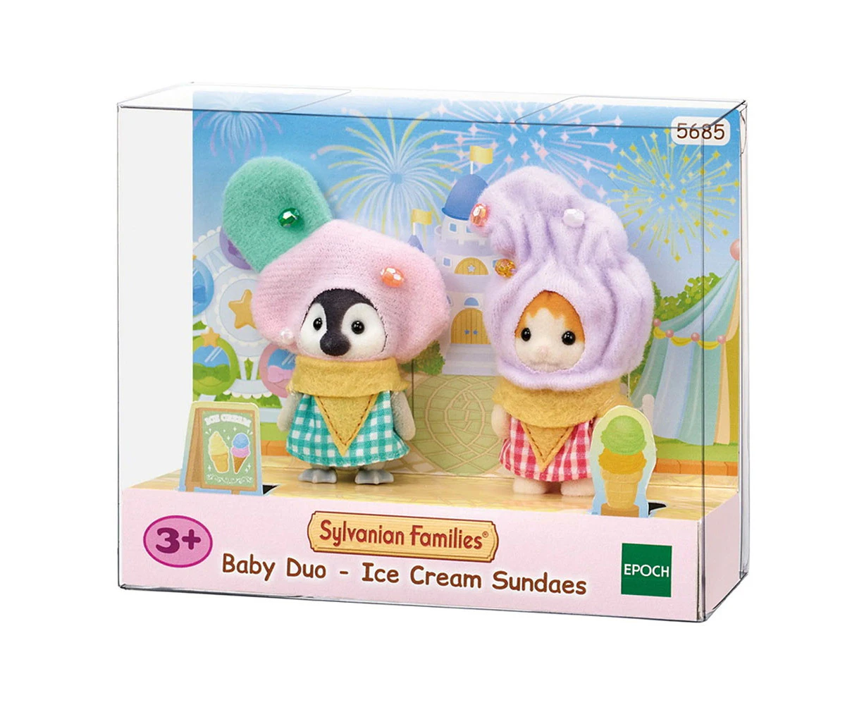 Sylvanian Families Baby Duo Ice Cream Sundaes