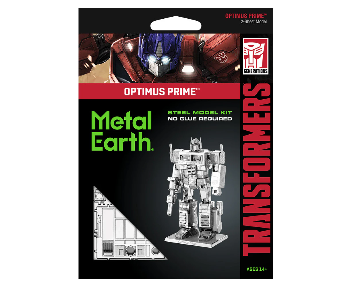 Metal Earth Transformers Optimus Prime Model Kit