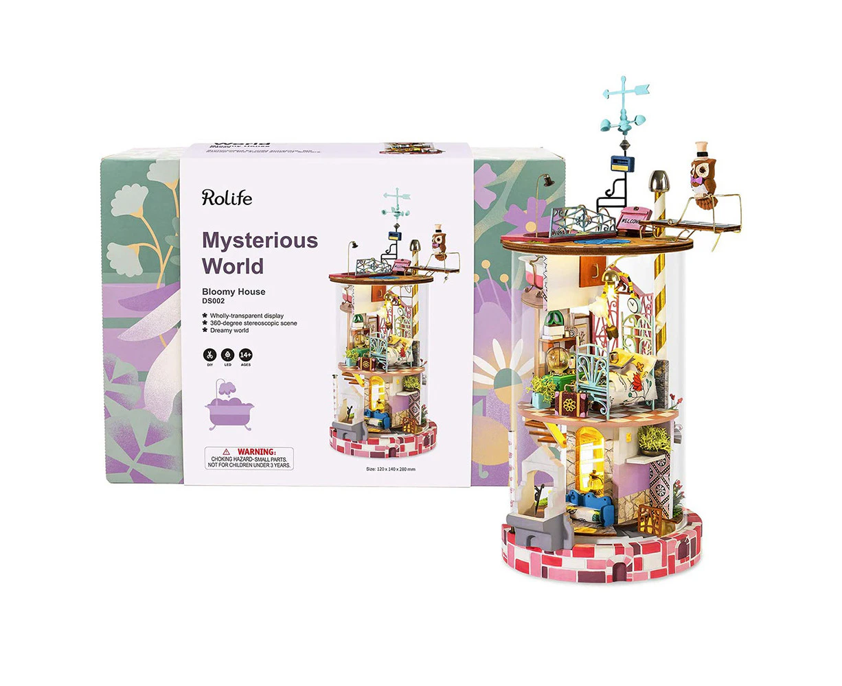 Rolife DIY Miniature House Mysterious World Bloomy House